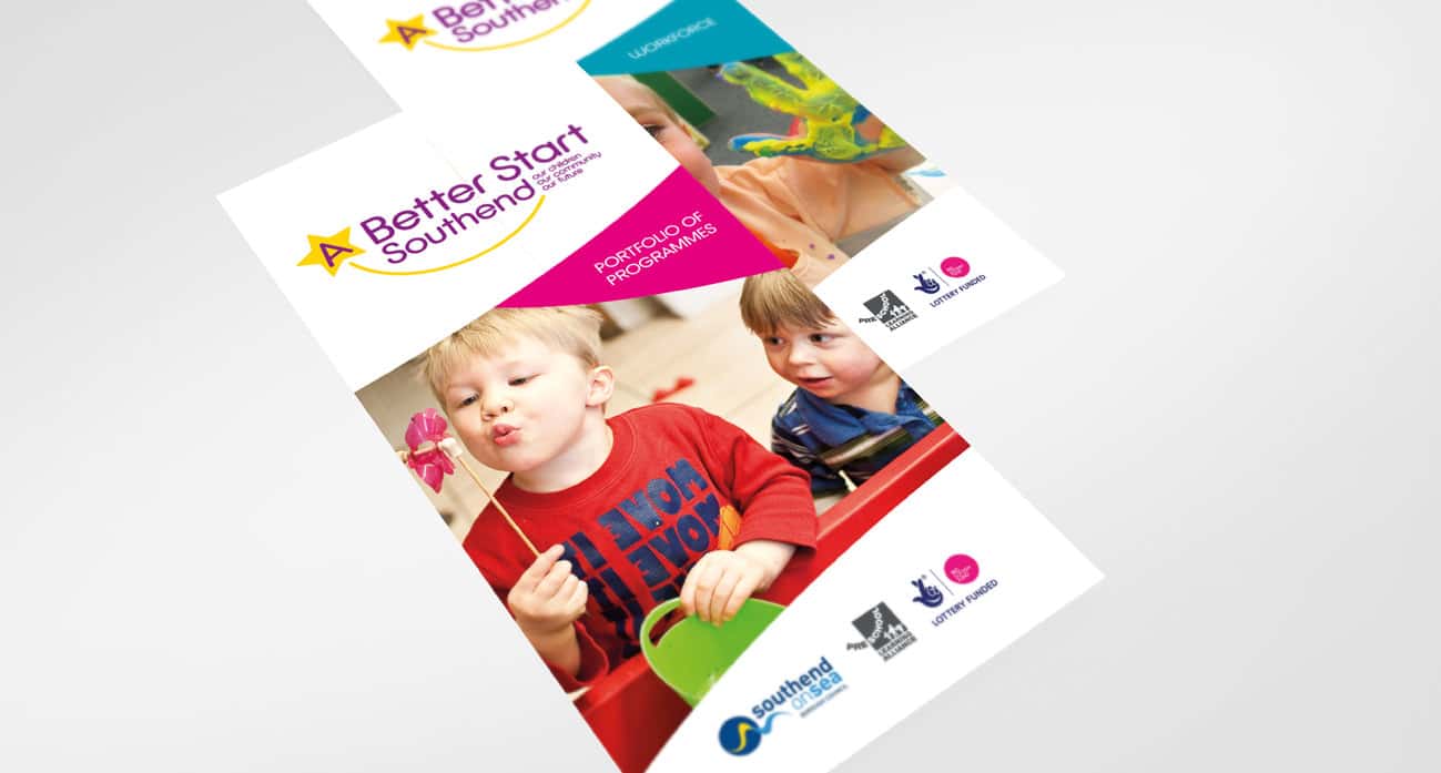 A better start southend council brochure design