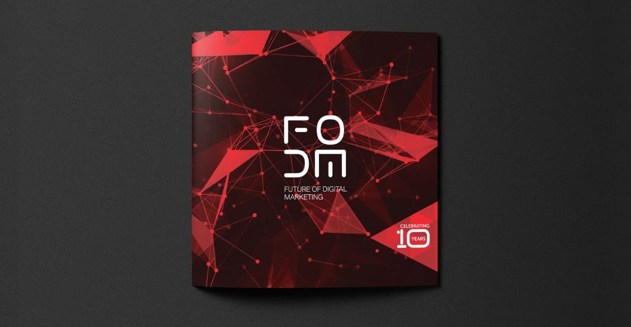 Festival of marketing cover design