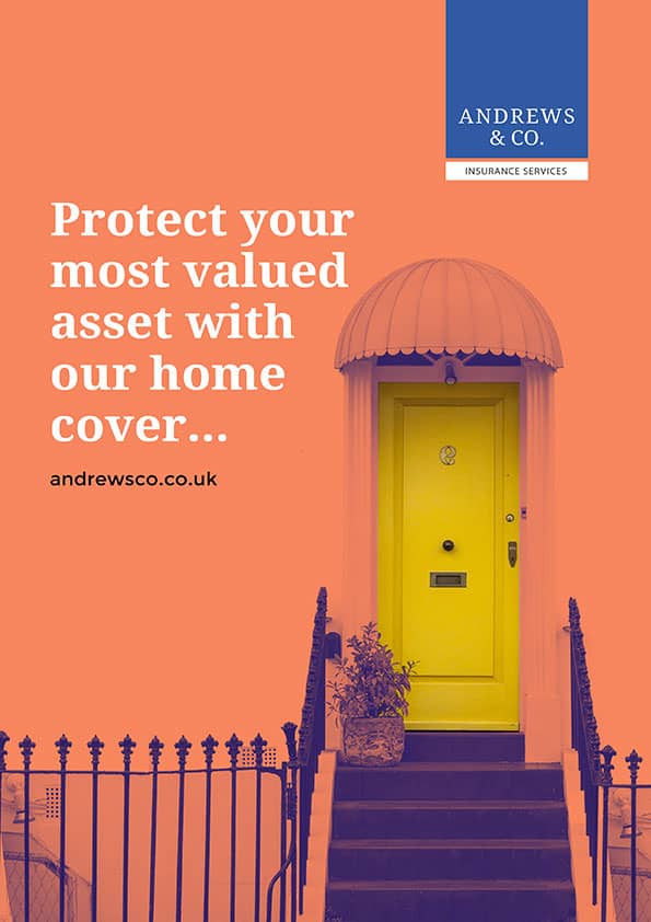 Poster design for london insurance company