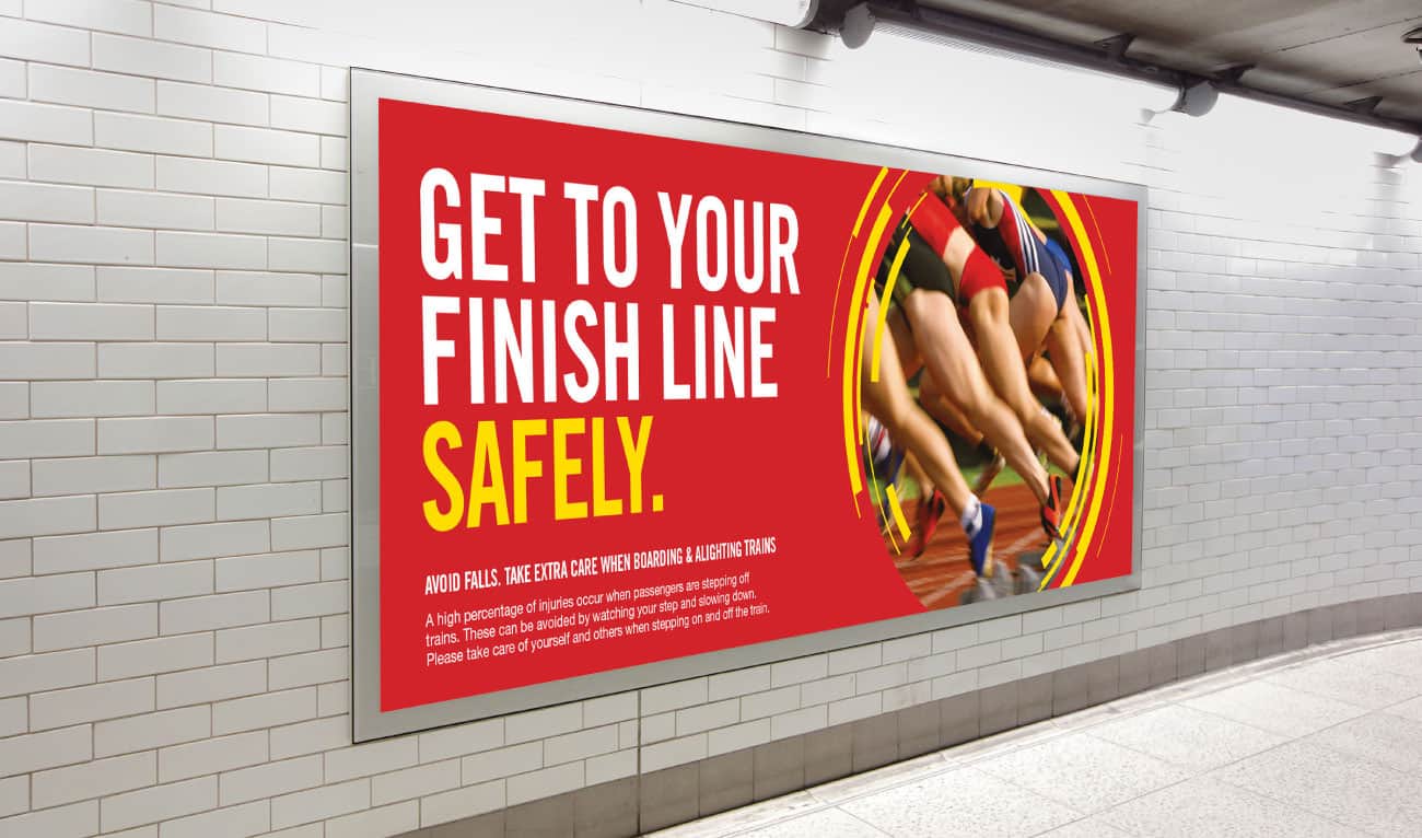 Scotrail Olympic Train station posters