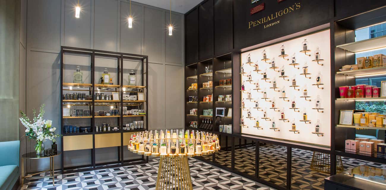 Penhaligons instore graphics