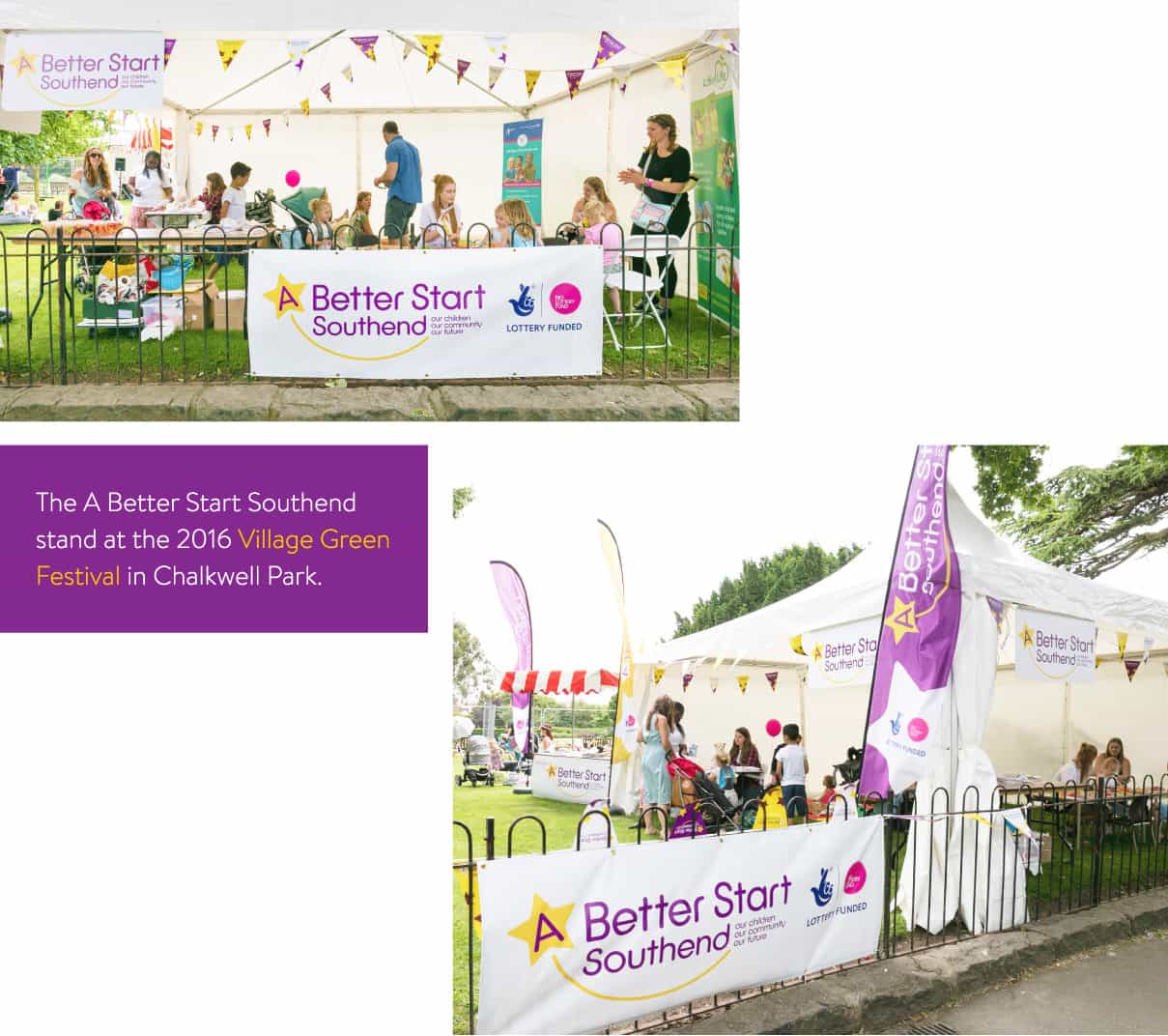 A Better Start Stand at Village green