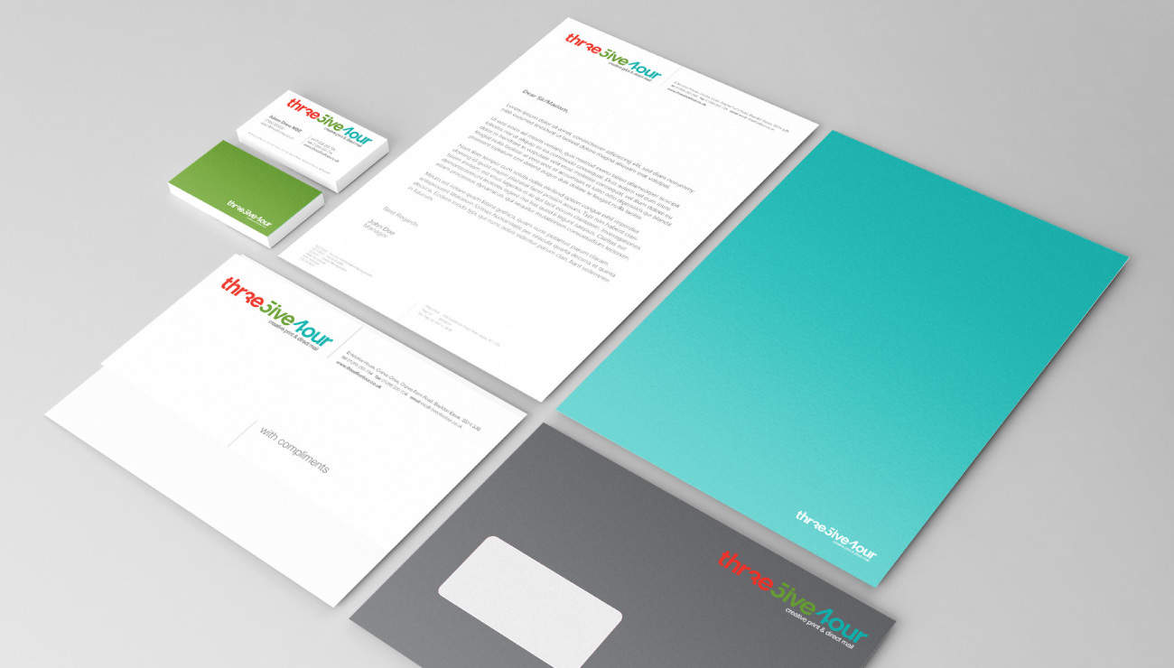 Stationery designs for printers in basilon