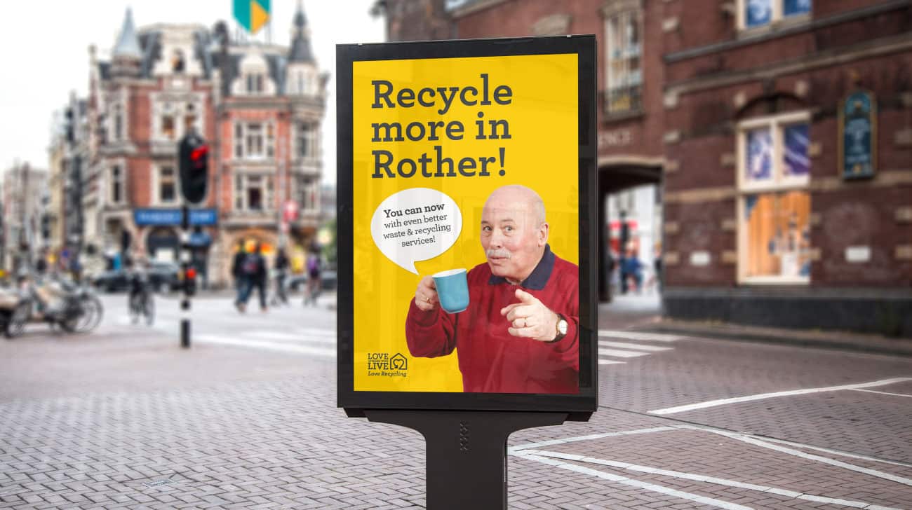 Live love billboard design