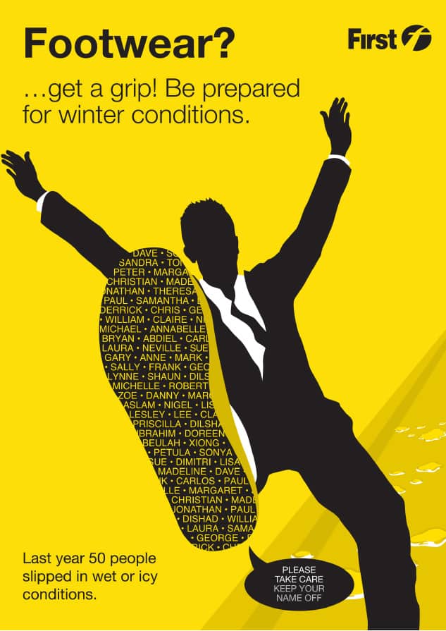 underground safety poster designs