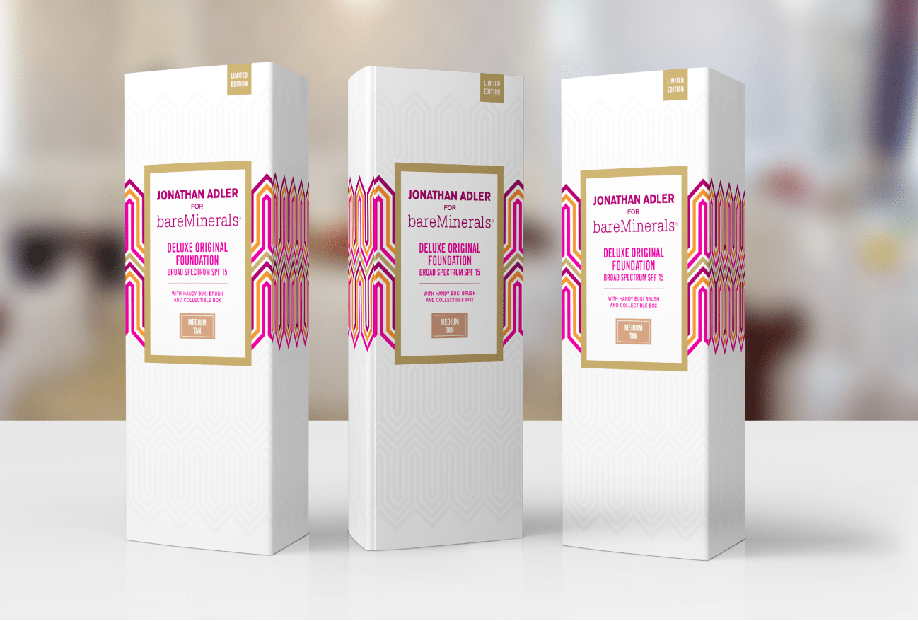 Bareminerals John Adler boxes