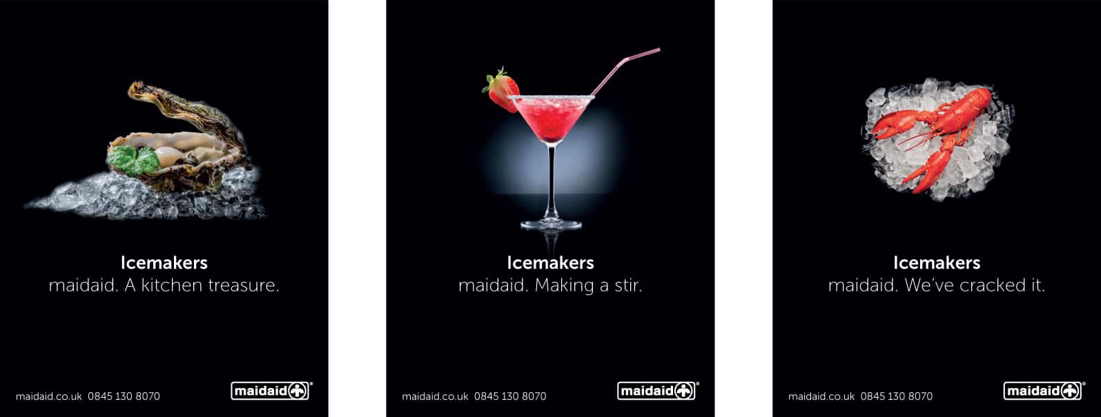 Maidaid Ice adverts
