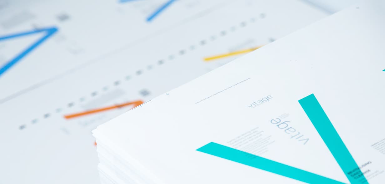 Vitage packaging printed