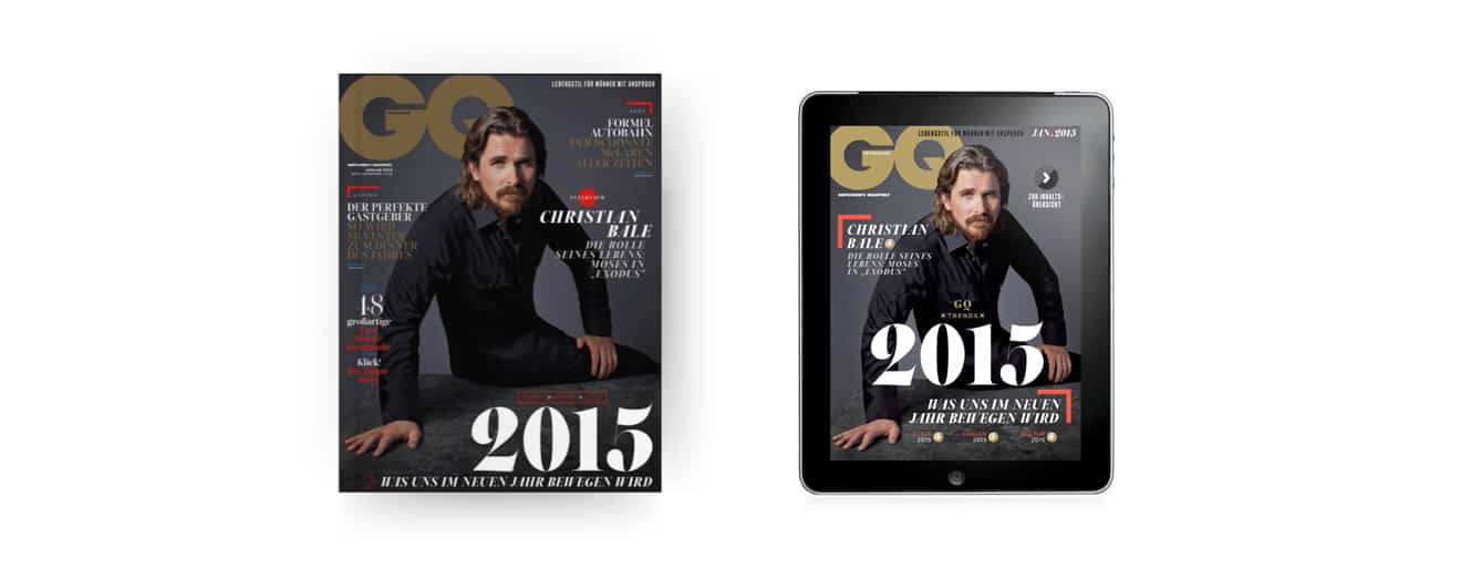 Print and digital media working alongside eachother